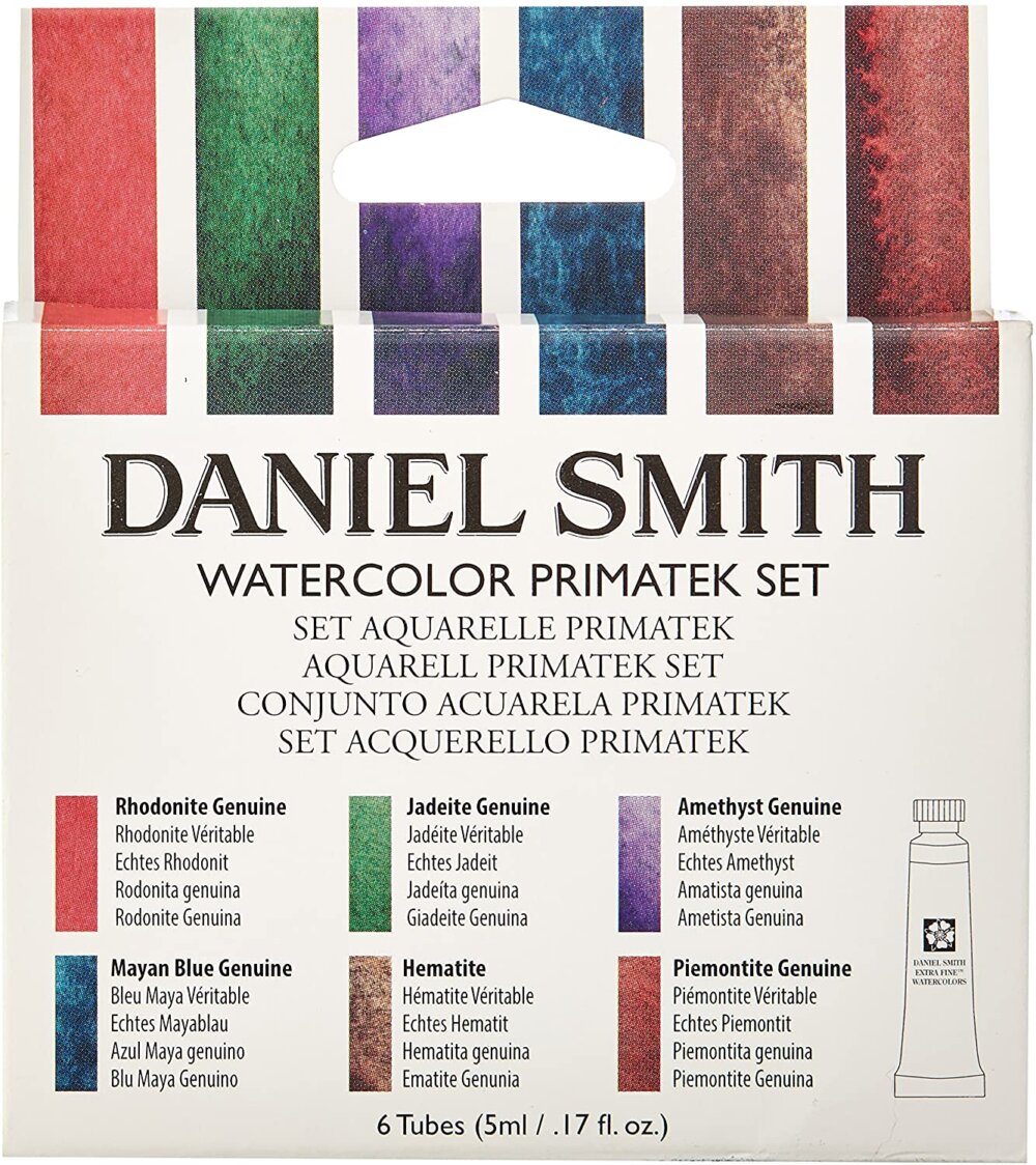 Daniel Smith Watercolor Primatek Set 5 ml 6 Colors Art VallARTa Mexico