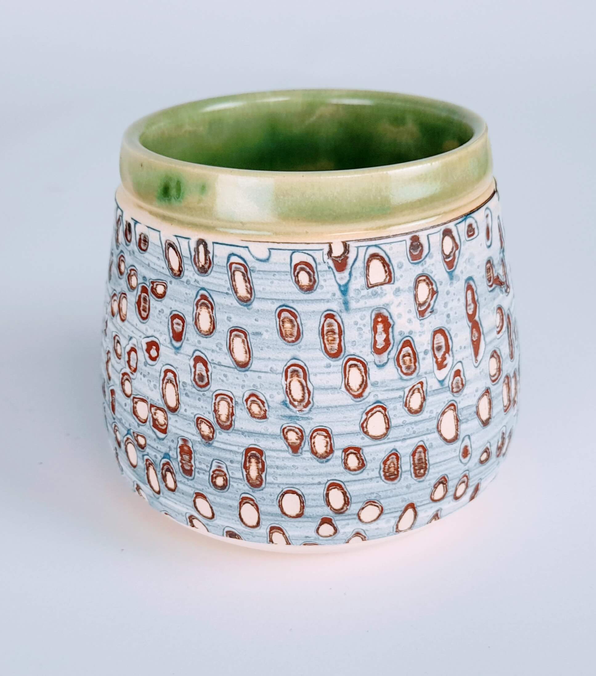 Mug (without handle) by Joshua Flicker Art VallARTa